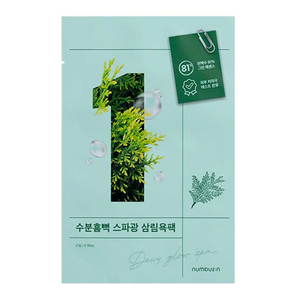 No.1 Dewy Glow Spa Sheet maska