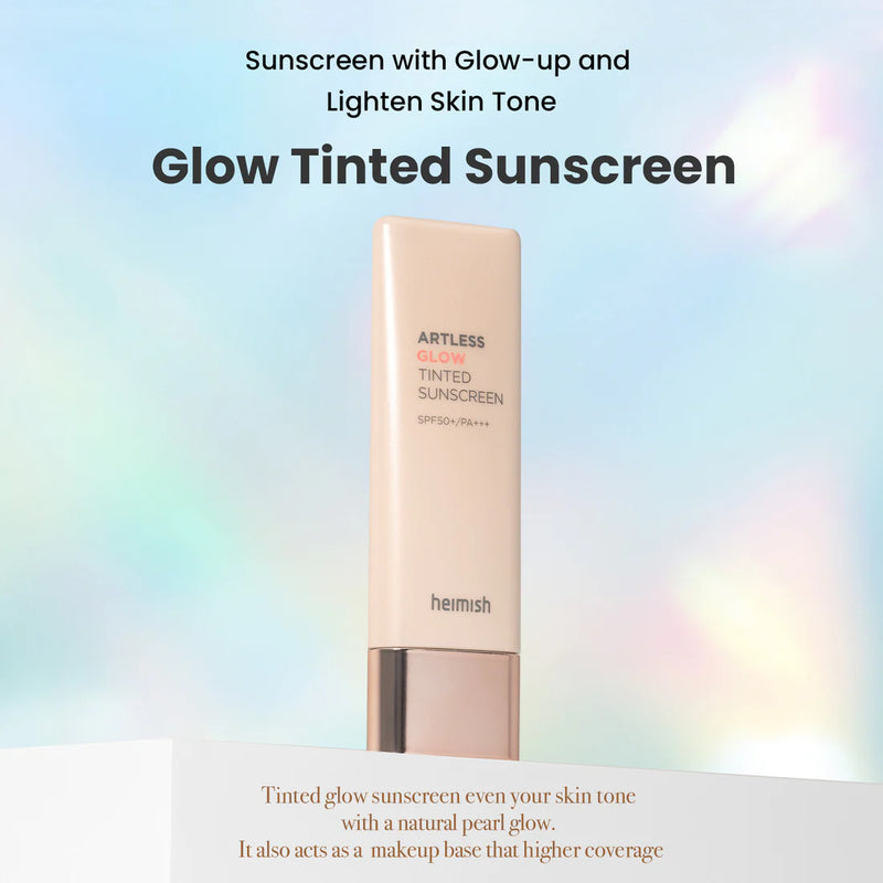 Artless Glow Tinted Sunscreen Shine Beige SPF50