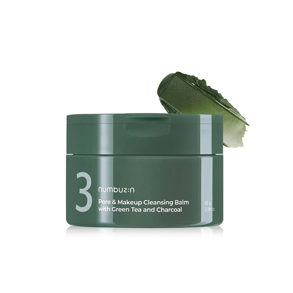 No.3 Pore & Makeup balzam za čišćenje lica sa zelenim čajem i aktivnim ugljem