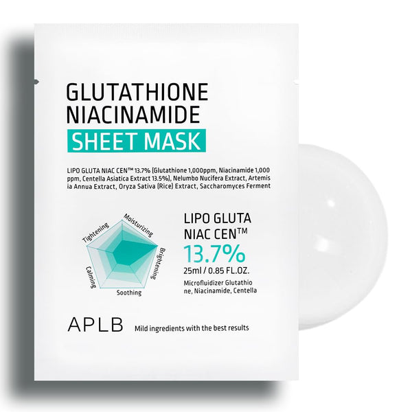 Glutathione Niacinamide sheet maska