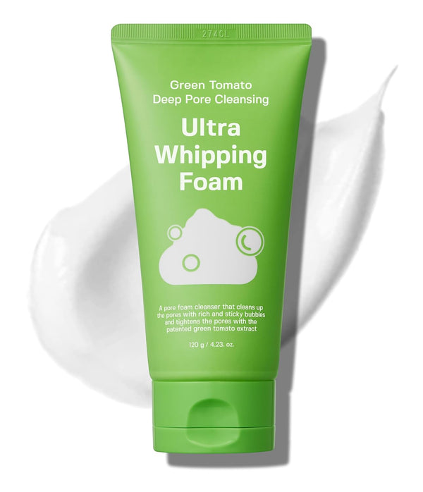 Green Tomato Deep Pore Cleansing pena