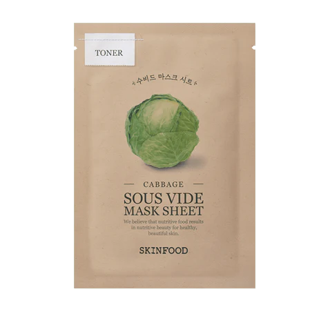 CABBAGE Sous Vide sheet maska