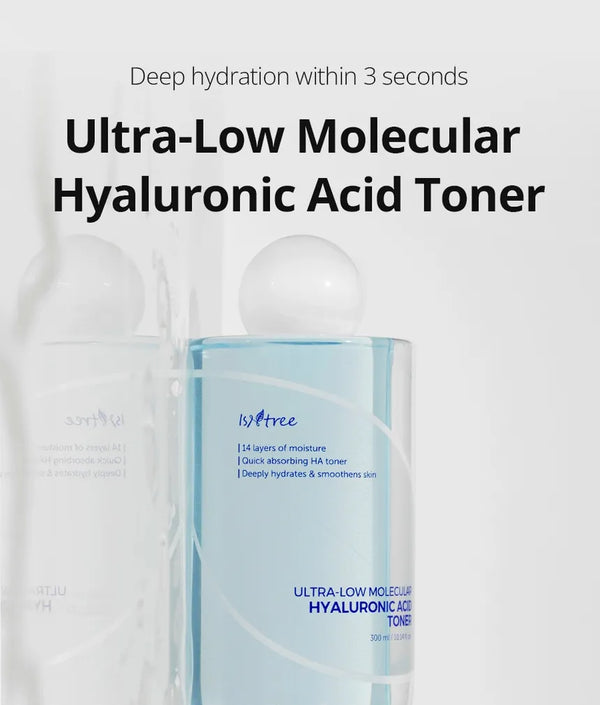 Ultra-Low Molecular Hyaluronic Acid Toner