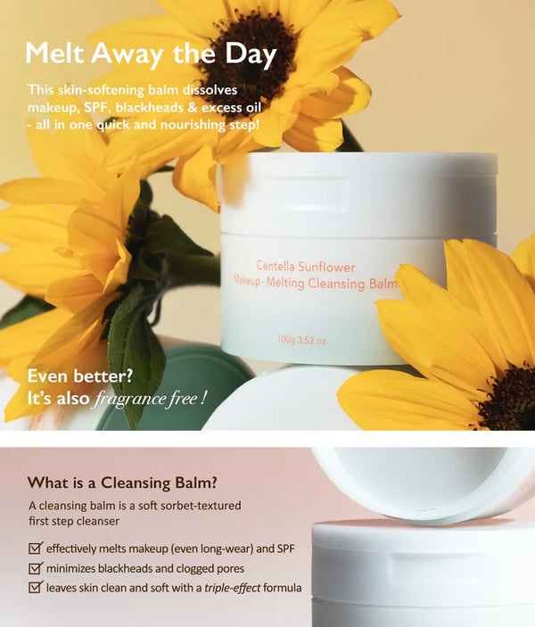 Centella Sunflower Makeup-Melting Cleansing Balm