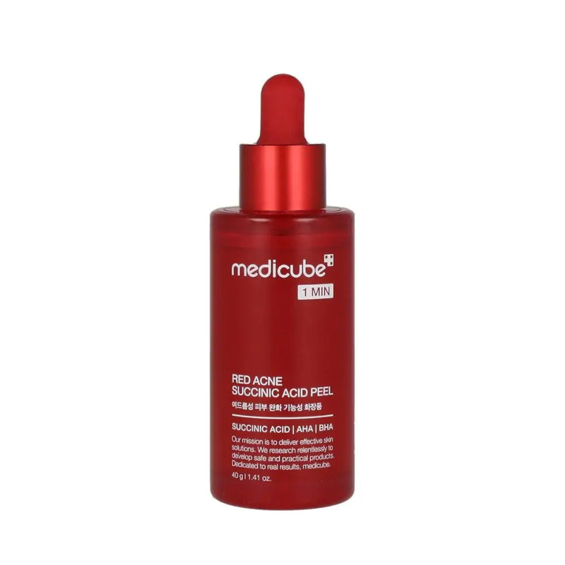 Red Acne Succinic Acid Peel