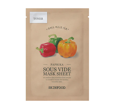 PAPRIKA Sous Vide sheet maska