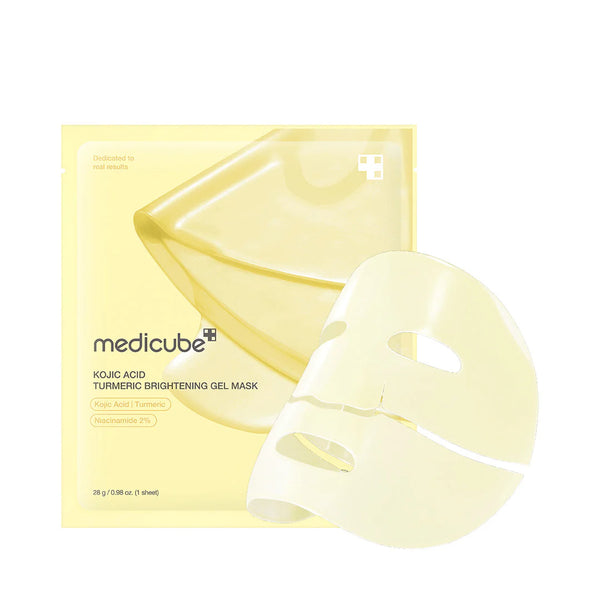 Medicube Kojic Acid Turmeric Brightening hydrogel mask