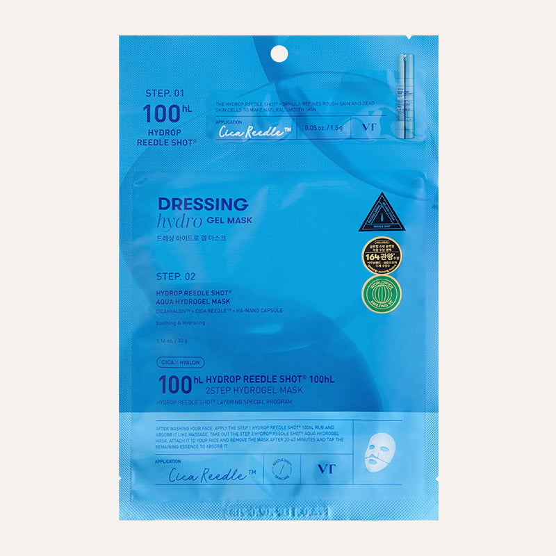 Hydrop Reedle Shot 100hL 2Step Hydrogel Mask