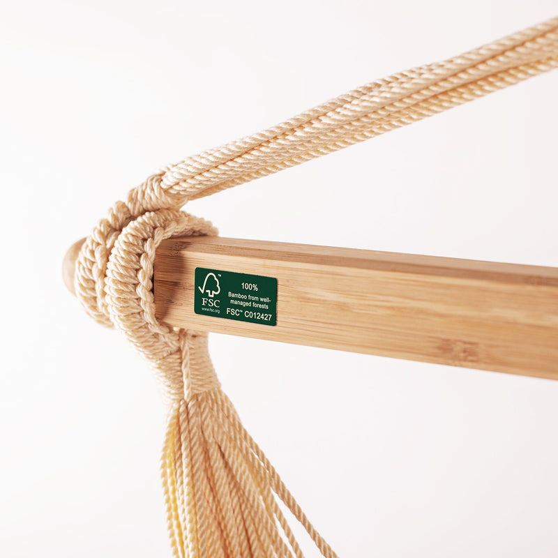 La Siesta Domingo Cedar – Kingsize vodootporna viseća stolica