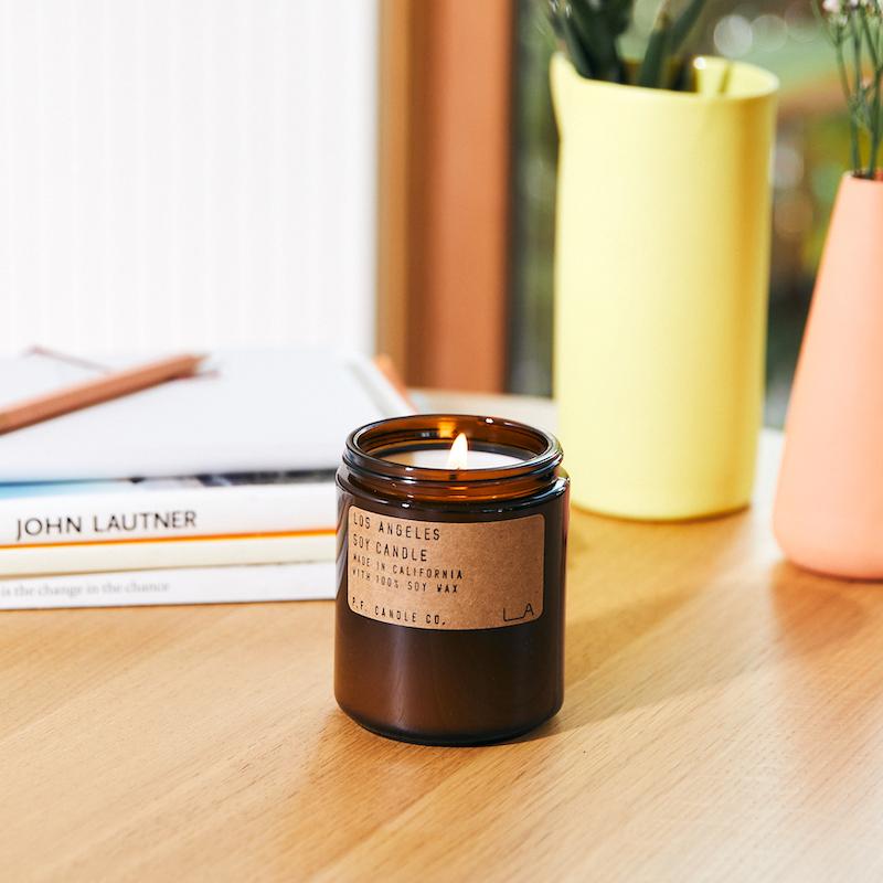 P.F CANDLE CO SOY CANDLE, LOS ANGELES