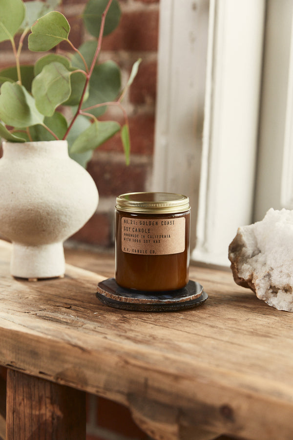 P.F CANDLE CO SOY CANDLE, GOLDEN COAST